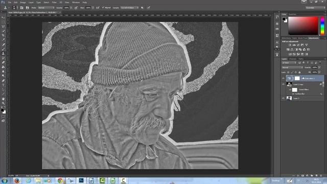 Photoshop Tutorial: How to create Grunge Effect смотреть онлайн