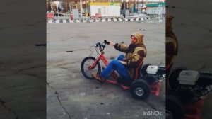 Самодельный дрифт-трайк