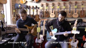 Mooer @Wah Auto Wah & Envelope Filter Micro Pedals Teaser Demo - Southpaw Axes Guitar Tuition