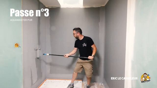 Comment faire une étanchéité sous carrelage dans une salle de bain - Eric Le Carreleur смотреть онлайн