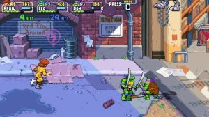 Teenage Mutant Ninja Turtles: Shredder's Revenge - 4K - Arcade Mode - 6 Player Online Co-op