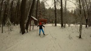 Открытие лыжного сезона в Перми 2023/2024 первый хороший снег Opening of the ski season in Perm 202