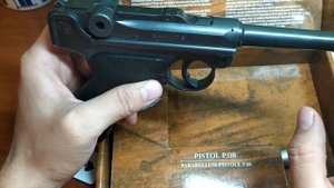 Обзор  parabellum (luger) KWC Luger P-08