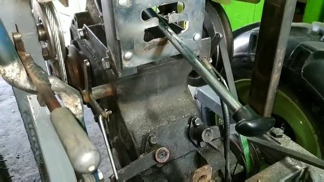 Мототрактор из мотоблока Зубр практически собран. смотреть онлайн