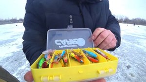 Зимняя рыбалка . Ловля судака на вибы!!