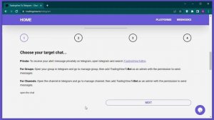 Automate TradngView Alerts to Existing Telegram Groups