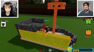 Roblox Build A Boat For Treasure, But The Boat Is Turbo Pirate Ship...