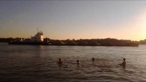 Будни Иртышского пароходства.