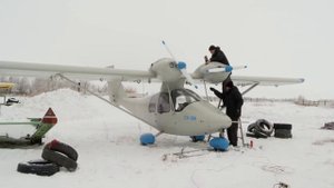 СК-04- лёгкий четырехместный самолет