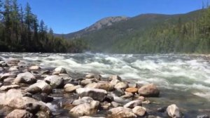 Аэролодка Север Фантом 650 Охотник. Река Китой. Пороги.