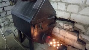 Горелка на отработке. Доработка ч.1