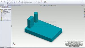 Solidworks Dersleri 52   Keserek Boşaltma Cut Extrude