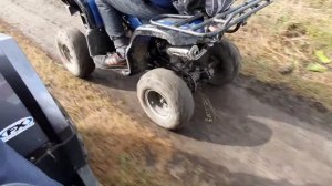 обкатка квадроцикла Motoland wild track 200 x