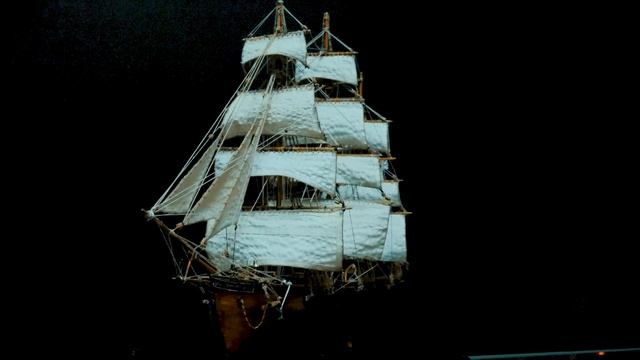 Парусник по чертежам Cutty Sark Clipper смотреть онлайн
