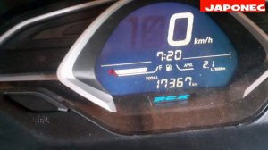 Honda PCX 125 150 oil change light reset