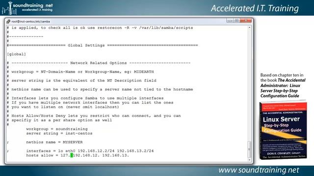 How to Set Up Samba for Windows-Linux File Sharing: Linux Server Training 101 смотреть онлайн