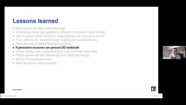 Practical Advice for Gardening With Natives - April 2021