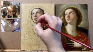 Let's Paint LIVE! Luca Giordano's 'The Annunciation' in oil paints