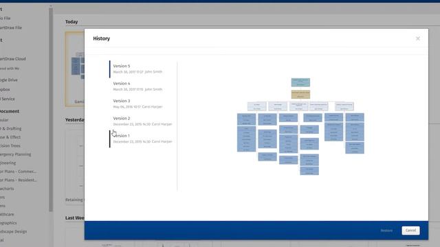 Introducing Version Control in SmartDraw смотреть онлайн