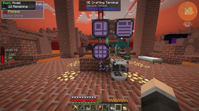 HOSTILE NEURAL NETWORK MOD Y UNOBTAINUM - ATM VULCANO BLOCK EP 24 Serie de minecraft con mods смотреть онлайн