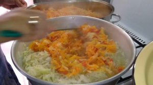 Вкусная овощная солянка с грибами/заготовка на зиму