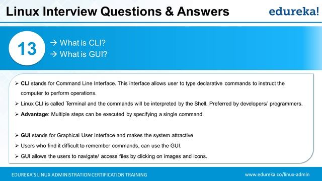 Linux Interview Questions And Answers | Linux Administration Tutorial | Linux Training | Edureka