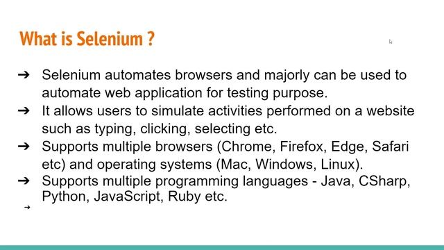 #1. Introduction To Selenium WebDriver | Java 11 | Selenium 4 | #selenium #java