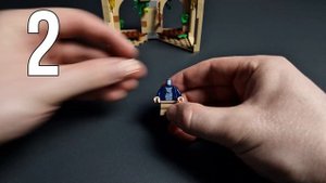 Сборка LEGO Harry Potter Спасение Сириуса | Hogwarts Courtyard: Sirius’s Rescue 76401 fast build