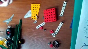 2часть собираем машину из железный конструктора