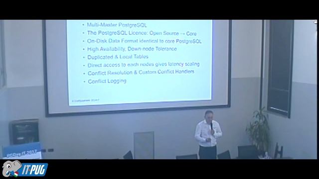 PGDay.IT 2017 - Replication in PostgreSQL 9.6, 10 and Beyond - Simon Riggs смотреть онлайн