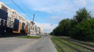 Ул. Зыряновская от автовокзала(старого) до _Речного вокзала_. Новосибирск.