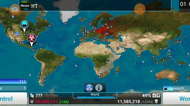 Plague Inc: Cure mode: Frozen Virus смотреть онлайн