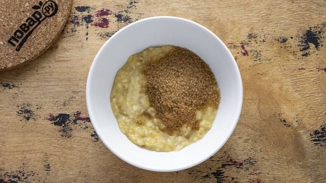 Банановые оладьи с рисовой мукой