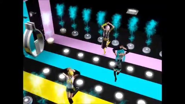 The Sims 3-Dance-Vokaloid /Miku/Rin/Luka/(MMD)Galaxias смотреть онлайн