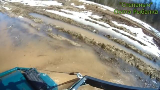 Поездка к зимовью Проверка фотоловушек (2 часть) 21 04 20 смотреть онлайн