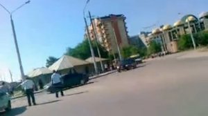 Кортеж А. Бортникова в Махачкале