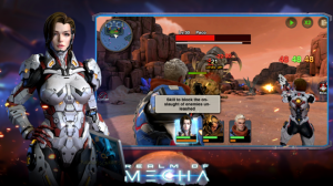 Realm of Mecha - Gameplay Android  / Новые игры