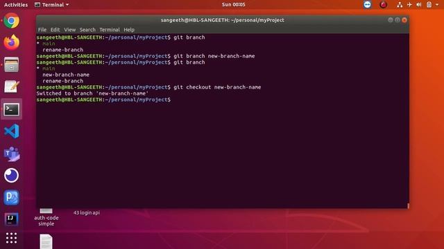 Create a new branch in Git | Code Simple смотреть онлайн