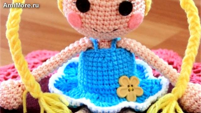 Амигуруми: схема куклы Лалалупси. Игрушки вязанные крючком. Free crochet patterns. смотреть онлайн