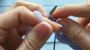 Коса из 12 петель спицами. Узор "Ромбы", или имитация косы из 12 петель спицами.