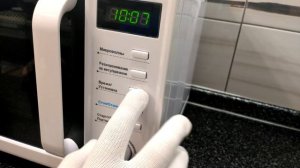 Микроволновая печь Midea AM820CUK-W - установка времени