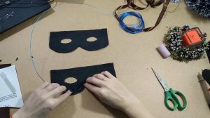 Простая маска для утренника своими руками Карнавальная маска для мальчика