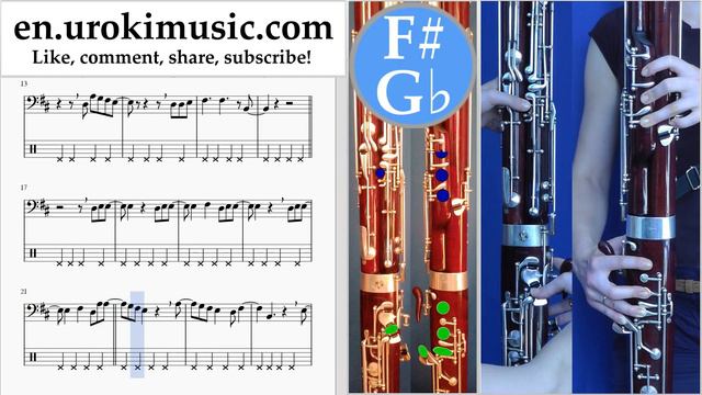 Bassoon lessons Cash Cash feat Conor Maynard - All My Love Sheet Music Tutorial um-i352 смотреть онлайн