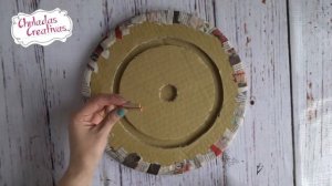 Base Giratoria para el centro de la mesa con diseño deSandía :: Chuladas Creativa Watermelon diy