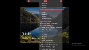 How to adjust display settings AnyDesk remote access app