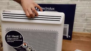 Распаковка - Конвективно-инфракрасный обогреватель Electrolux EIH/AG2-1000E