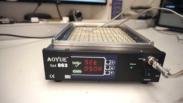 Нагреватель AOYUE Int 863 инфракрасный кварцевый смотреть онлайн