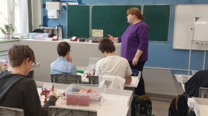 Сокалина Александра Николаевна, урок физики