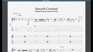 Smooth Criminal Trinity Grade 6 Guitar