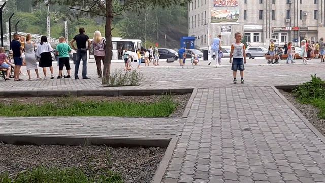 Сковородино. Воскресный концерт на площади. Ансамбль "Душа границы".